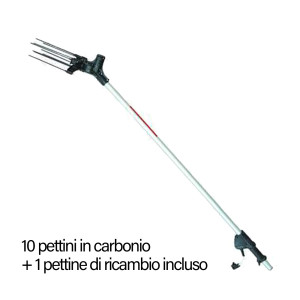 Abbacchiatore olive a batteria Twist Aima 270W scuotitore prolunga sbattitore elettrico 210cm