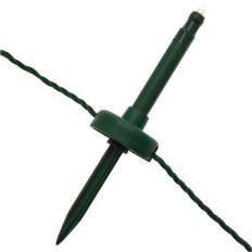 Catena di luci led giardino set 24 h160mm 24mt luce fissa cavo 4mt