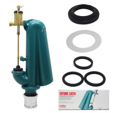 Batteria scarico Catis per cassetta ceramica alta sifone originale wc bagno