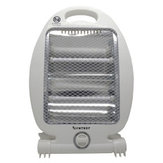 Stufa al quarzo elettrica basso consumo 2 elementi tubi regolabile 400W 800W