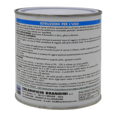 Vernice smalto per radiatori termosifoni bianca satinata all'acqua inodore 750ml