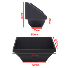 Braciere ghisa stufa a pellet MCZ RED365 Compact 41301401400 crogiolo originale