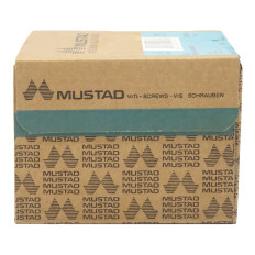 Viti autoperforanti testa svasata piana Mustad drillex acciaio zincato metallo