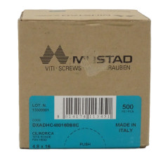 Viti autoperforanti testa cilindrica Mustad drillex acciaio zincato a ferro