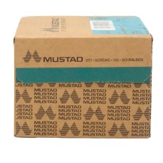 Viti per ferro autofilettanti testa svasata piana Mustad drillex acciaio zincato