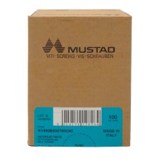 Viti tirafondi autofilettanti per metallo ferro testa esagonale Mustad chiave 10