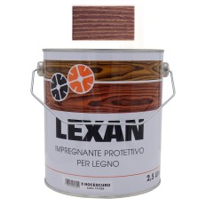 Vernice impregnante legno esterno sintetico solvente 2,5lt Brandini colori