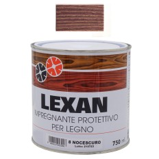 Impregnante legno esterno professionale sintetico solvente 750ml Brandini colori
