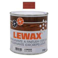 Impregnante legno esterno sintetico cerato professionale solvente 750ml Brandini