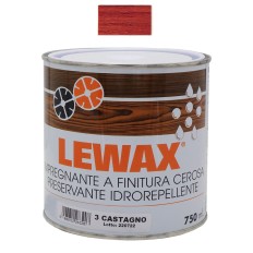 Impregnante legno esterno sintetico cerato professionale solvente 750ml Brandini