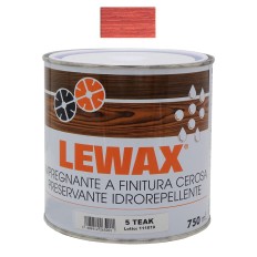 Impregnante legno esterno sintetico cerato professionale solvente 750ml Brandini