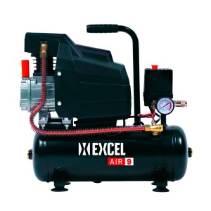 Compressore coassiale lubrificato Excel Air 9 monofase 9 litri