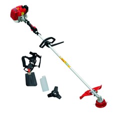 Decespugliatore a scoppio Excel 32,5cc 1,05kw motore 2 tempi testina e disco 3 denti