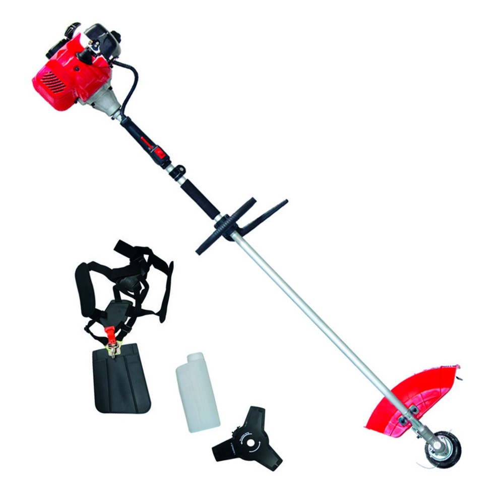 Decespugliatore a scoppio Excel 43cc 1,25kW motore 2 tempi testina e disco 3 denti