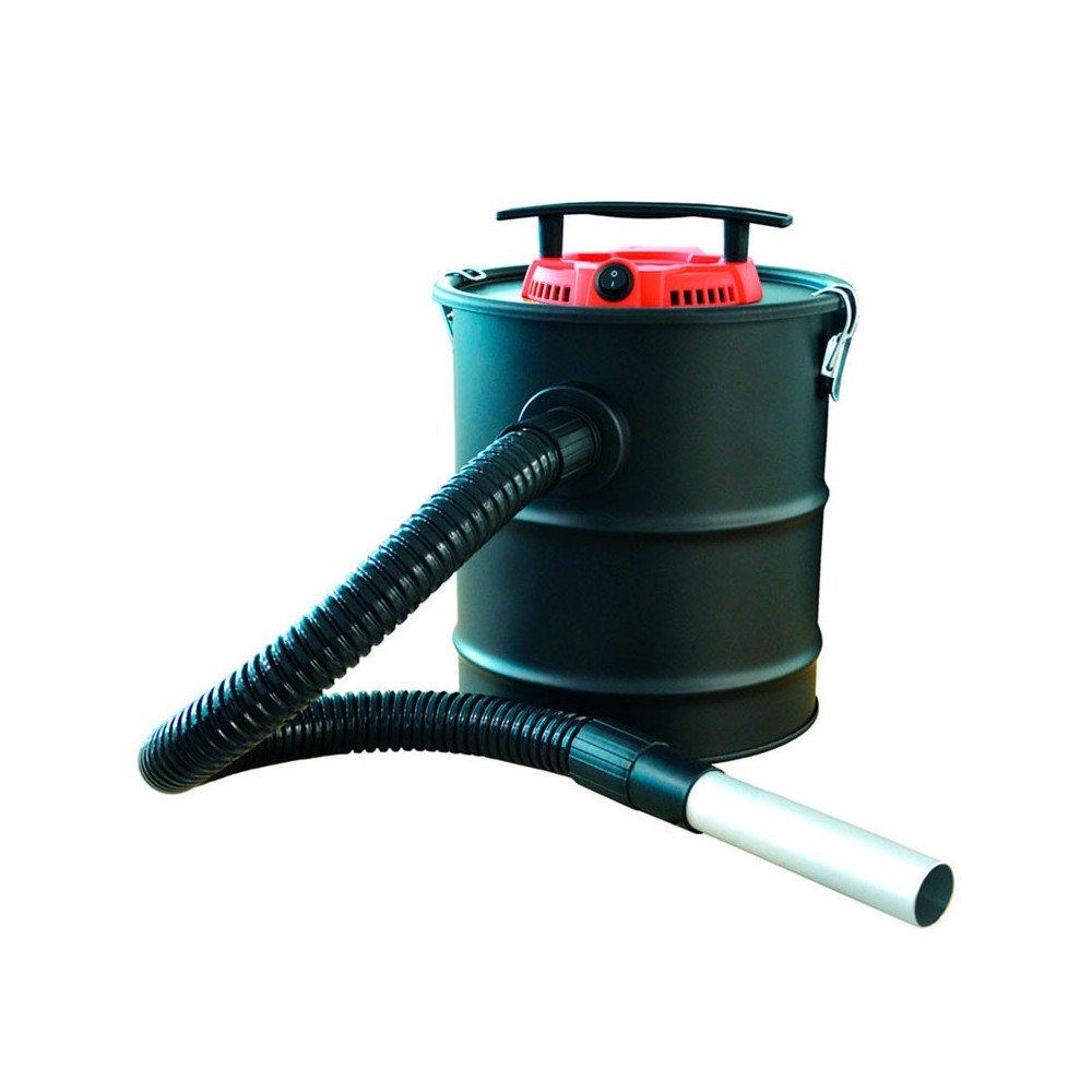 Aspiracenere elettrico Excel 600W 12 litri filtro HEPA tubo flessibile 103 cm