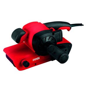 Levigatrice a nastro Excel 800W piastra 76x140 mm sacco raccoglipolvere 3,2kg