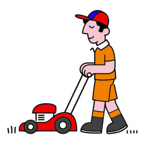 Taglio e manutenzione del prato